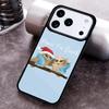 Рождественский чехол-сова для iPhone 17 16 15 14 13 12 11 Pro Max Plus 17Air Мягкий силиконовый чехол