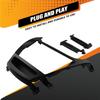 9Inch Car Radio Fascia For Elantra 2014 2015 Multimedia Frame Dashboard Install Panel Trim Refitting