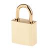 1Pc Mini Square Padlocks Light Golden