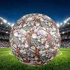 The Nightmare Before Christmas Print Size 5 Soccer Ball, PU Wear Resistant Football for Match Training and Daily Practice, Birthday Gift for Soccer Fa