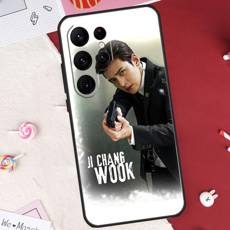 Чехол Ji Chang Wook для Samsung Galaxy S25 FE S23 FE S20 S21 S22 S24 S25 S26 Ultra S10 S25 Plus Накладка