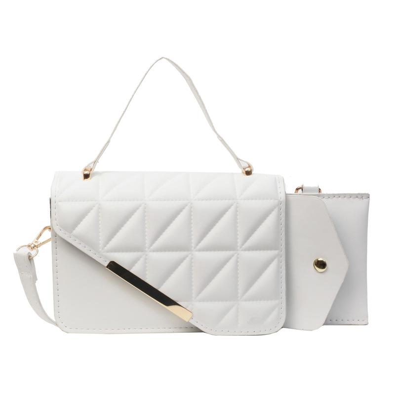 Новая сумка в клетку женская новая модная текстура простая маленькая квадратная сумка зимняя модная портативная сумка-мессенджер