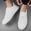 Fashion Genuine Leather Mens Casual Shoes Lightweight Man Skateboard Shoes Luxury Brand Sneakers Travel Tenis Masculino Vulcanize Shoes