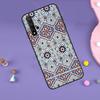 Moroccan Pattern Case For Huawei P30 P20 P40 Lite Nova 5T 11i 8i 3i 9 10 SE 11 Pro Y90 Y70 Y61 Y60 Y91 Cover