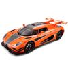 1/24 Koenigsegg ONE 1 Alloy Miniature Car Diecast Metal Scale Car Model Sound and Light Collection Children Toy Vehicles Gift