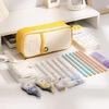 Big Pencil Case Large Capacity Pen Pouches Portable Pen Organiser Storage Bag Travel Makeup Pouches for Student Teen