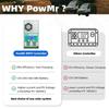 MPPT контроллер заряда солнечных батарей PowMr 60A, с функцией разряда, подсветкой, 12В 24В 36В 48В, автоматический, для вентилируемых, герметичных, гелевых, NiCd, Li солнечных элементов и панелей