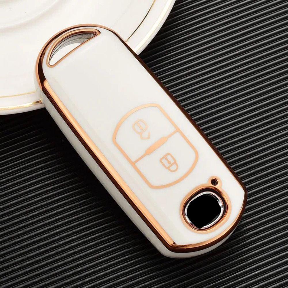 Чехол для ключей автомобиля из ТПУ для Mazda 2 3 5 6 BL BM GJ Atenza/Axela/Demio CX-3 CX3 CX-5 автомобильные аксессуары