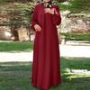 Womens Abaya Dubai Muslim Dress Kaftan Jilbab Dubai Party Islamic Formal Long Robe