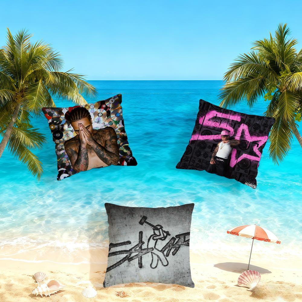 PPlaqueboymaxES Singer cushion cover Home Bedding Sofa living Room pillowcase Simple Soft Skin Cushion Cover Party Gift