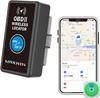 MAXWIN Умный GPS-трекер для автомобиля Smart Tag Запись местоположения парковки через OBD2 Совместимость с «Локатором» Apple GPS-трекер против угона Сертифицирован MFi Без батареи Всегда