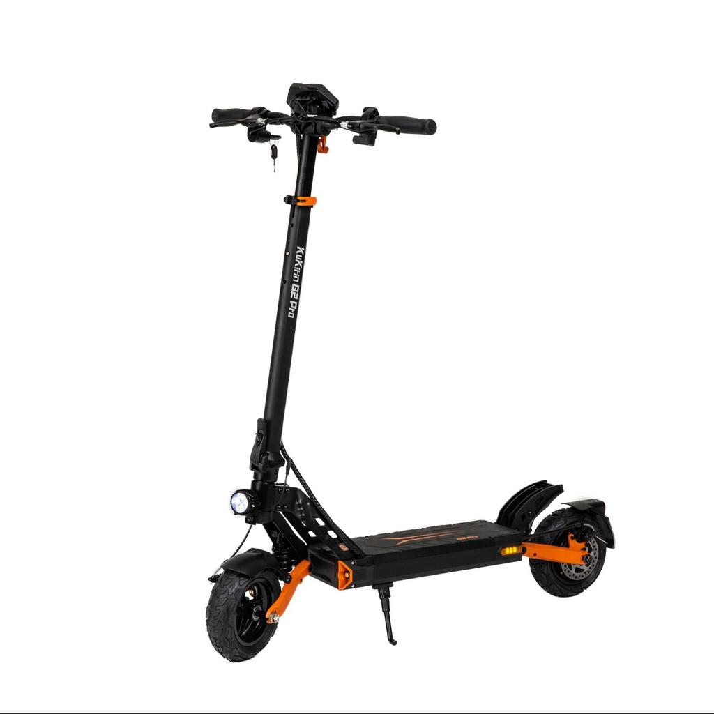 Folding Electric Scooter with Detachable Seat Kukirin G2 Pro 600W Motor 48V15.6Ah Battery 45km/h Max Speed 58km Max Range