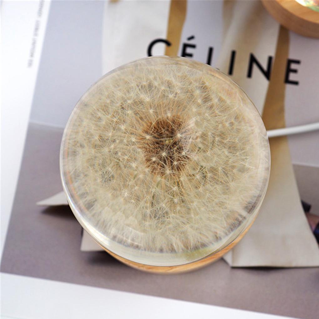 DIY Silicone Epoxy Resin Mold Round Ball Night Light Silicone Mold LED Night