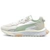Wild Rider Prm Shock Absorbing Durable Low-Top Training Shoes Women Sneaker White Gray Green 381899-01