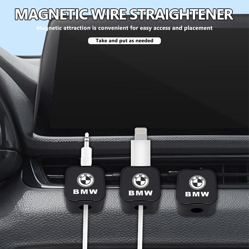 UDWU1 Magnetic Cable Holder Adhesive Wire Keeper Cord Cable Organizer For BMW M 1 3 4 5 6 7 Series M3 M6 F01 F02E34 E36 E70 F10 X6 X1