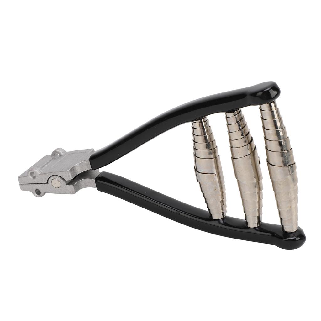 Стартовый зажим для натяжки струн 3 пружины резиновая ручка лучший захват спортивный инструмент для натяжки теннисных струн для бадминтонной ракетки