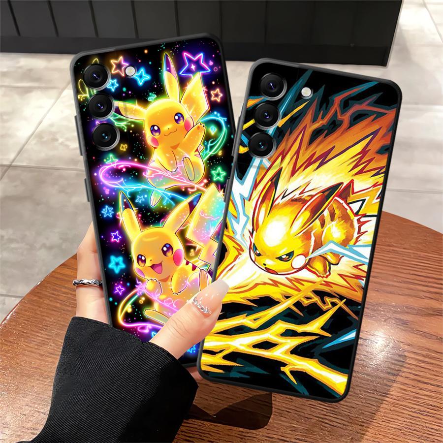 Милый чехол-футляр для телефона Pokemon Pikachu для Samsung Galaxy A05 A15 A70 A04 A06 A13 A20 A50 A17 A16 A40 A12