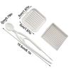 Stainless Steel Fuse Beads Picking Tray Kit 2.6mm Fuse Beads Plastic Beads Fuse Bead Single Needle Tweezer DIY Handmade
