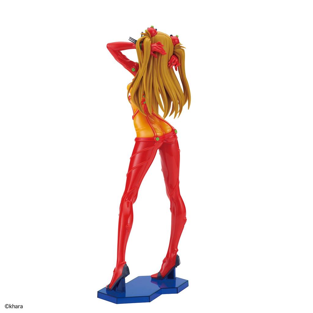Пластиковая модель Figurerise Lab Shikinami Asuka Langley с цветовой кодировкой