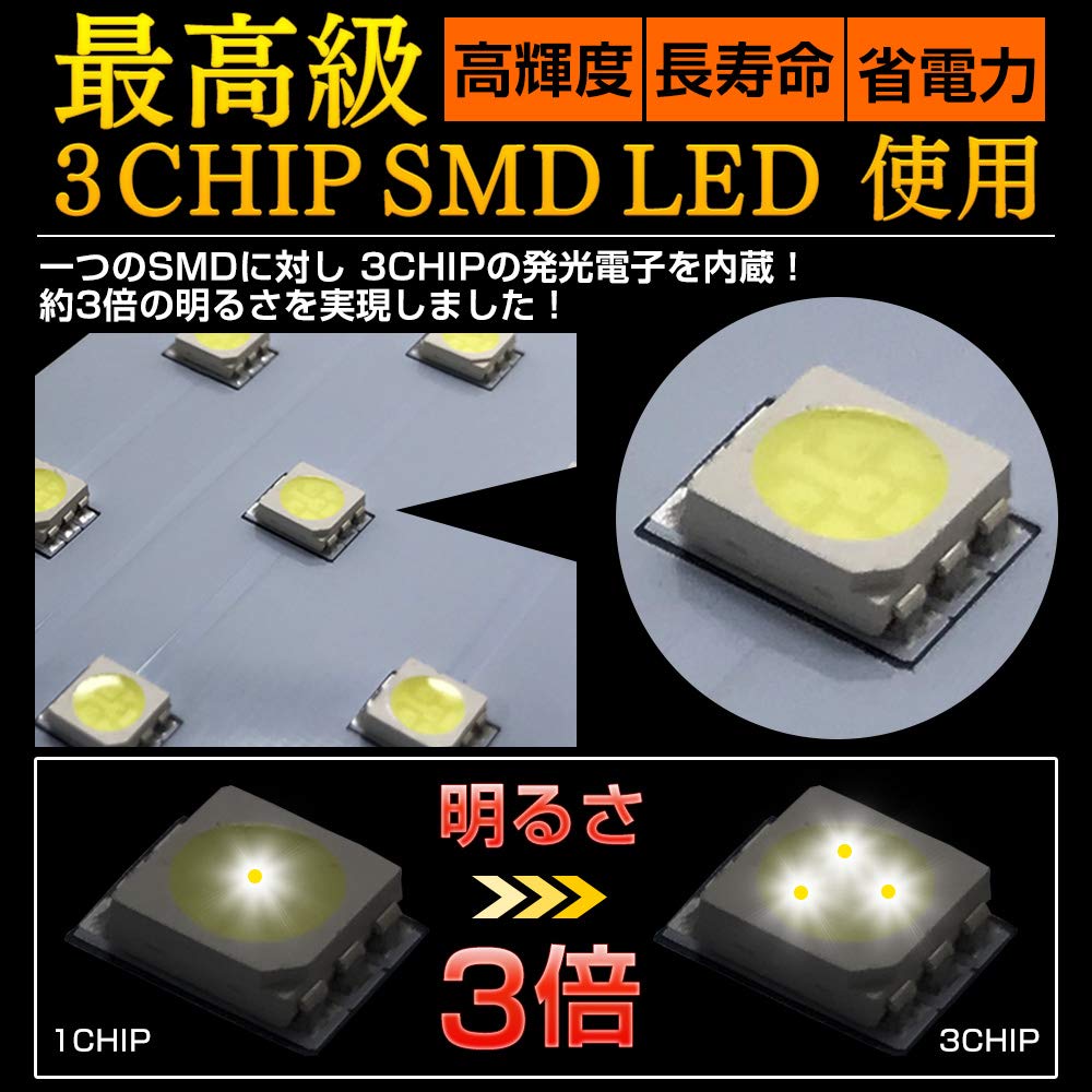 Suzuki Every Wagon LED Room Lamp Set (Compatible with H27.2 - Genuine Incandescent Vehicles