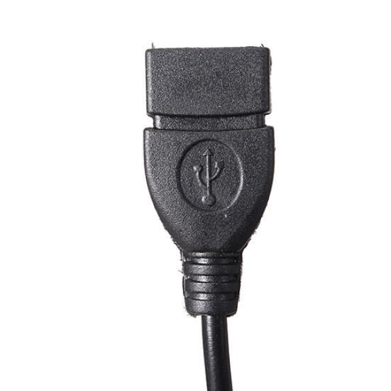 3,5 мм штекер аудио USB 2 тип AUX-вход гнездо к A гнездо OTG кабель-конвертер