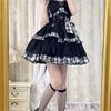 Qichenk Lolita Gothic Lolita Jumper Plus Mori Sweet Dreamy Size M One-Piece Costume, Skirt, Cosplay, Anime, Size, Girl, Lolita, Christmas, Halloween,