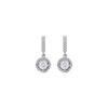 Boucles D'oreilles - Luxenter - Gusu - Argent 925 - Zirconium - Plaqué Rhodium