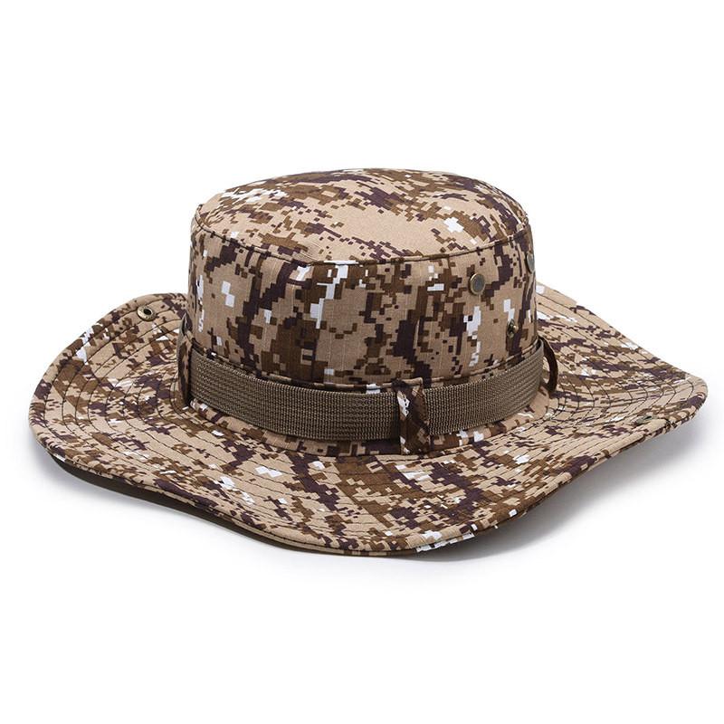 Outdoor Sun Hat For Camping With Breathable Cotton Fabric For Fishing And Hiking