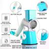 Vegetable Cutter Slicer Hand Crank Stainless Steel Shredder Multifunctional Food Roller Home Kitchen Potato Grater Machine