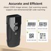 Portable Handheld Barcode Scanner Wired+2.4G+BT Three Mode Connection Support One Dimensional Barcode QR Code Fast