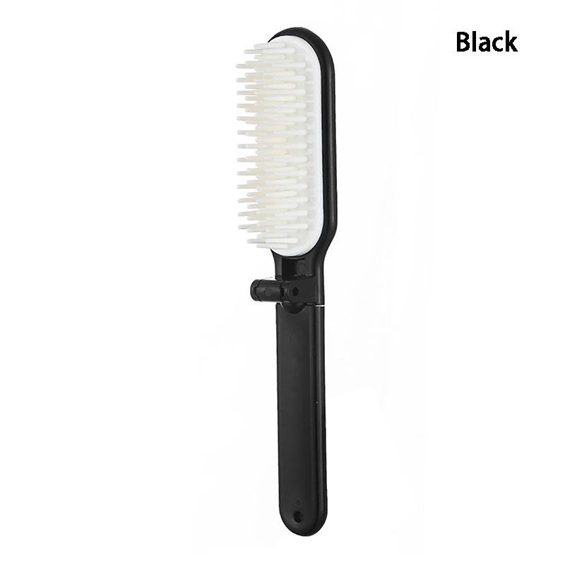 Складная расческа для волос, портативная мягкая расческа для распутывания волос, антистатическая массажная щетка для головы и кожи головы, дорожная карманная расческа для укладки волос, парикмахерская