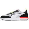 R22 Grey Violet High Risk Red Unisex Sneakers White Black Yellow-Alert 383462-03