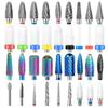 Ceramic Carbide Nail Drill Bits Rotate Electric Ceramic Milling Cutter For Manicure Pedicure Tools