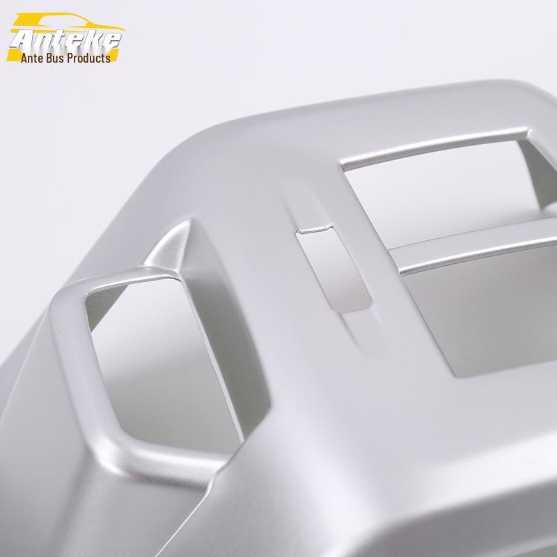 T-CROSS Накладки на задние воздуховоды с пайетками и гальваническим покрытием, накладки на сиденья с защитой от ударов ногами