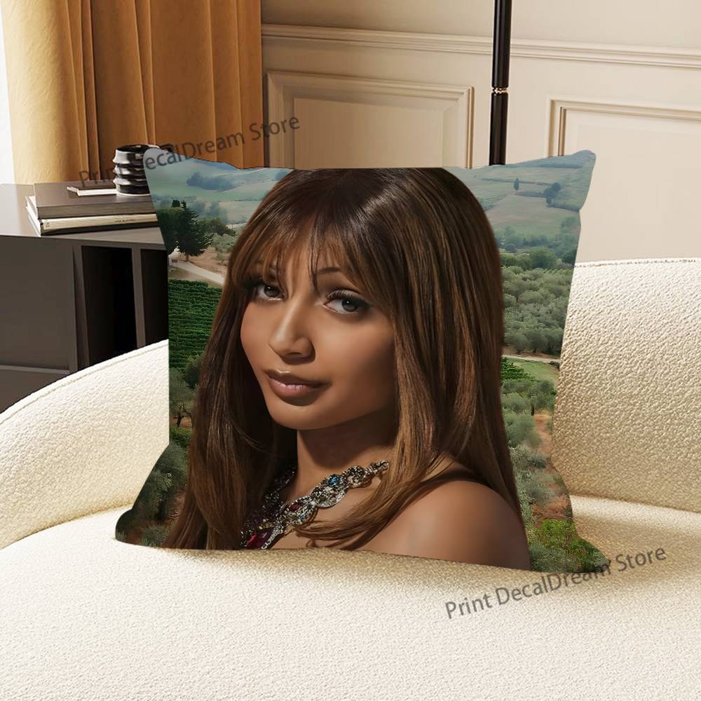 PPinkpantheress Fancy Some More Printed Pillow Cover Cushion Case Simple Sofa Pillow Case No Pillow Core