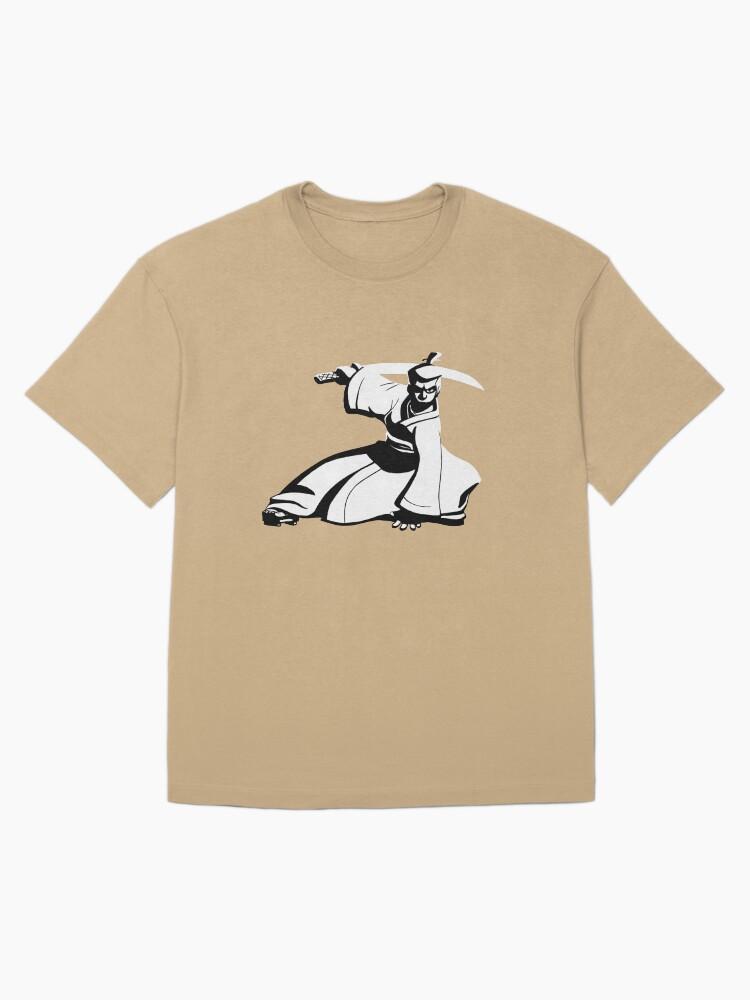 Samurai Jack Samurai Jack - Black and White Oversized T-Shirt