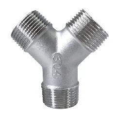 1/4" 3/8" 1/2" 3/4" 1" 1-1/4" 1-1/2" 2" BSP Резьба внутренняя Y-образный 3-ходовой Соединитель Муфта Разветвитель Трубопроводная арматура из нержавеющей стали 304