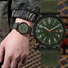 New Arrival Luminous Men's Watch Nylon Strap Quartz Wrist Watch Casual Sports Watch for Man
