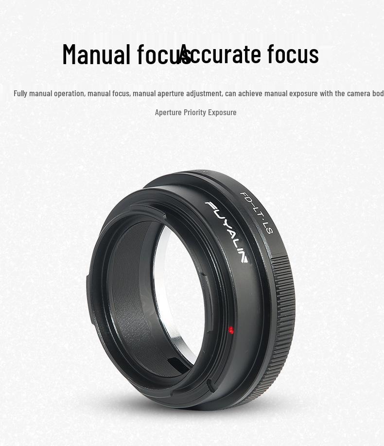 Адаптер для объектива FD-L для объективов Canon FD на Panasonic S1/S1R, Leica SL и Sigma fp L
