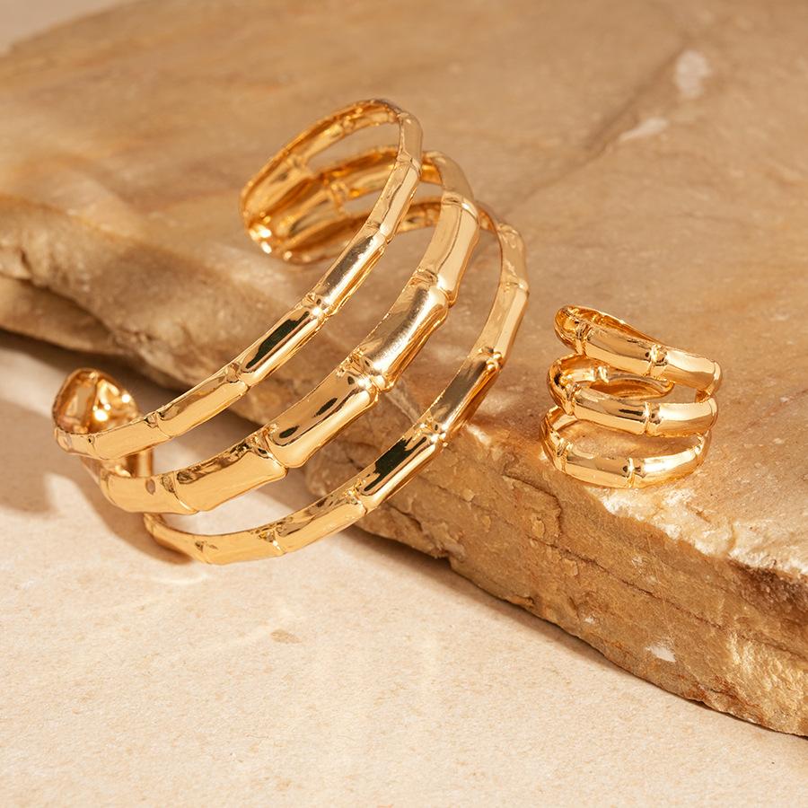 DIEZI 7 Стиль Мода Неправильные Геометрические Смоляные Браслеты Винтаж Панк CCB Золотой Цвет Браслет Браслет Для Женщин Мужчин Подарок Ювелирные Изделия