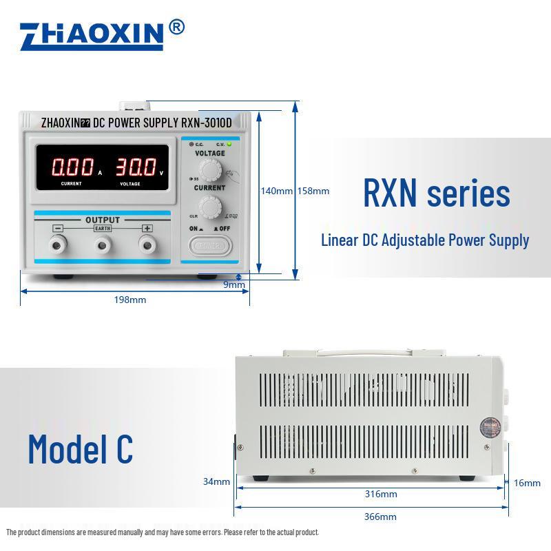 ZHAOXIN RXN-3010D 30V 10A Linear DC Adjustable Regulated Power Supply