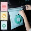 15PCS Cute Printing Car Trash Bags Disposable Portable Leakproof Barf Vomit Bags for Travel Bedroom Office Spaces