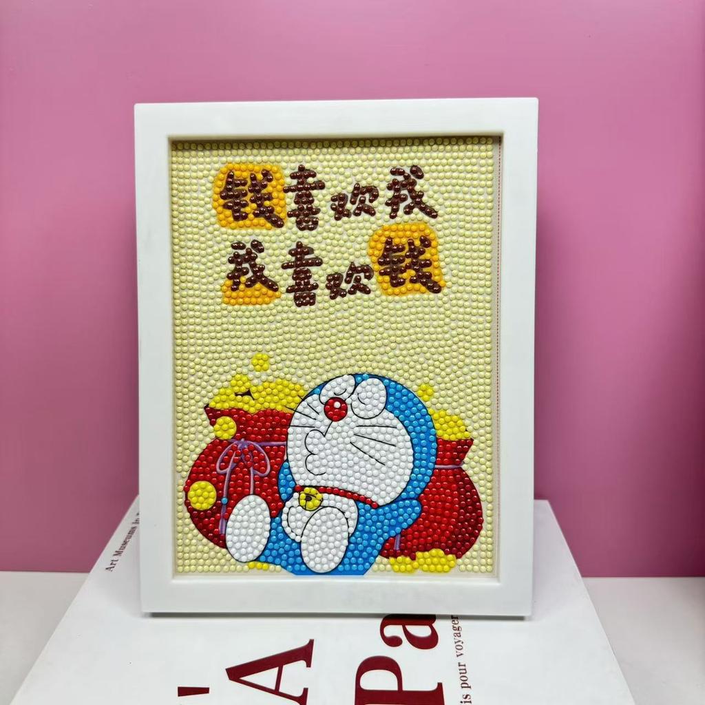 Детская Алмазная Живопись В Рамке Ручной Работы Сумка с Материалами Sanrio Алмазная Паста Живопись Концентрация Игрушка