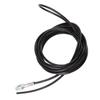 5pcs Adjustable Length Pulley Cable Black Coated Pulley Machine Wire  Home Workout