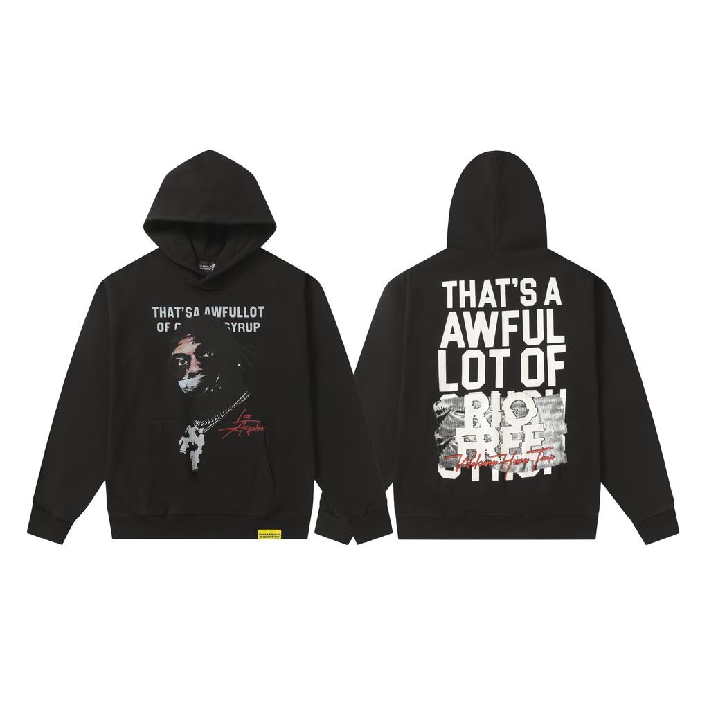 Unisex Hoodie - 'That's a Lot of Cough Syrup' Print