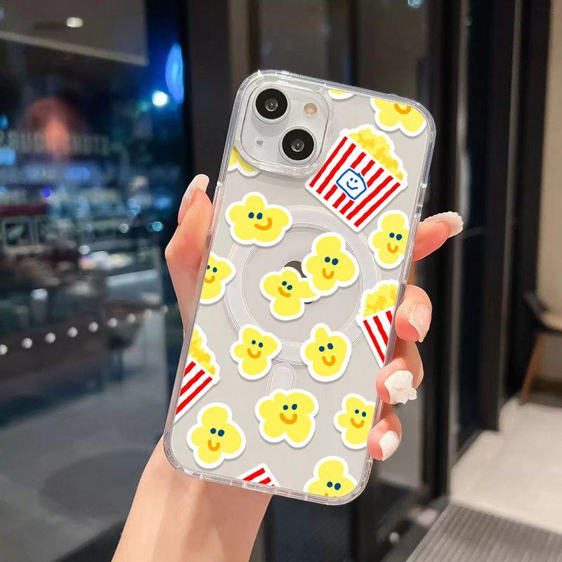 Lovely Bear Quokkas Wireless Charging Case for iPhone 17 Air 16 E 15 14 13 12 Mini 11 Pro Max Transparent Silicone Edge Cover