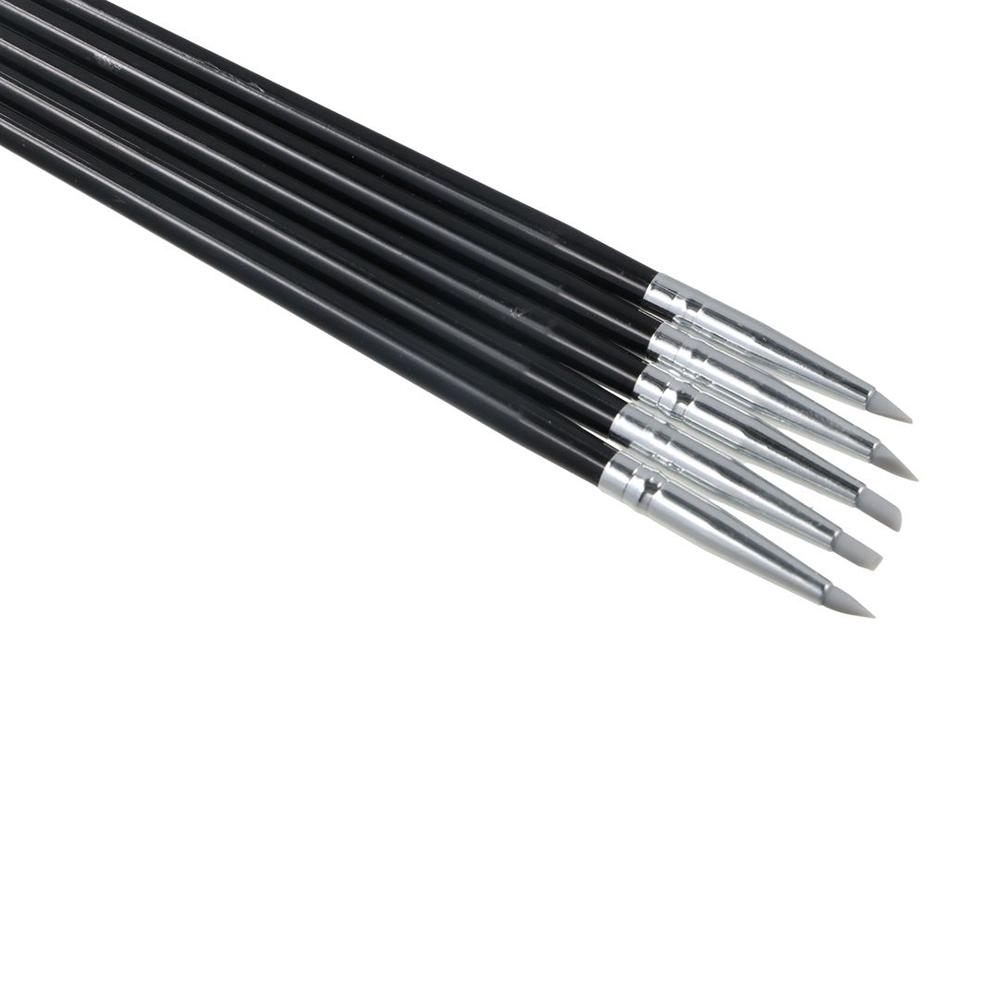 Отбеливание зубов Силиконовые профессиональные фарфоровые стоматологические инструменты для формирования зубов Стоматологические смоляные щеточки-ручки