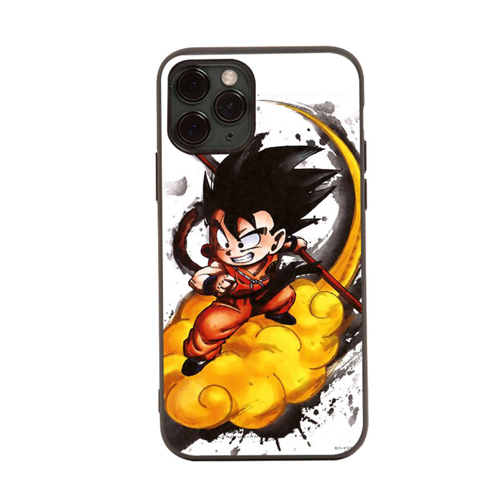 WD47 Dragon Ball Anime Black Sofe Case for Samsung Note 20 Lite S24 Ultra S23 A03 A05 A06 A11 A71 A15 A16 A13 A24 A25 A33 A52 A53 A50 M55 M35 Plus