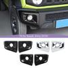 Car Front Bumper Corner Protective Cover Decoration Stickers Fit For Suzuki Jimny 2019 Up ABS Exterior Accessories
