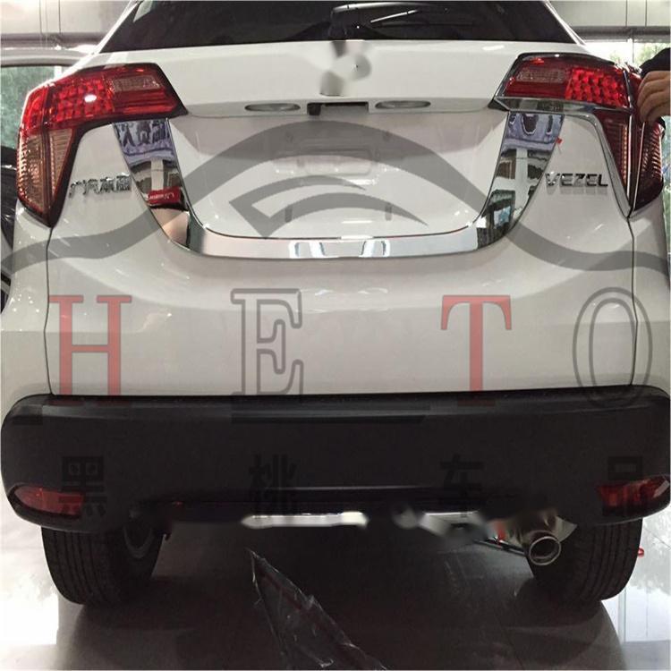 Honda Vezel 16-19 Накладки на противотуманные фары и декоративные полосы на бампер для передней и задней части